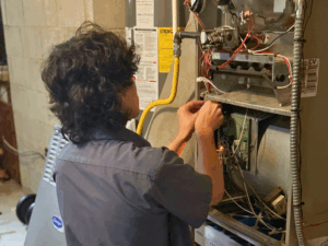 Tech with Carrier Furnace